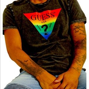 Men’s Guess PRIDE shirt